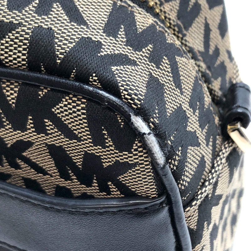 【現状渡し品】【レディース】 MICHAEL KORS マイケルコース MK SIGNATURE SHOULDER BAG 35F1GY9C3J ショルダーバッグ 鞄 188-260608-rs-06-fur カラー：ブラック/ベージュ系 万代Net店