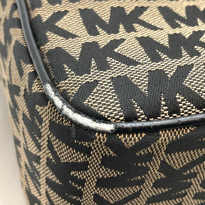 【現状渡し品】【レディース】 MICHAEL KORS マイケルコース MK SIGNATURE SHOULDER BAG 35F1GY9C3J ショルダーバッグ 鞄 188-260608-rs-06-fur カラー：ブラック/ベージュ系 万代Net店