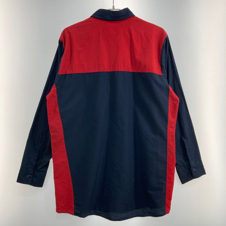 【中古品】【メンズ】 RED KAP レッドキャップ LS WORK SHIRT 146-260305-WA-07-iwa カラー：ネイビー レッド 万代Net店
