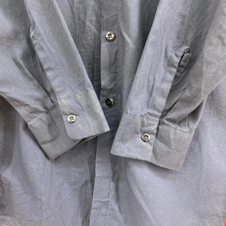 【中古品】【メンズ】 RED KAP レッドキャップ LS WORK SHIRT 146-260305-WA-07-iwa カラー：ネイビー レッド 万代Net店