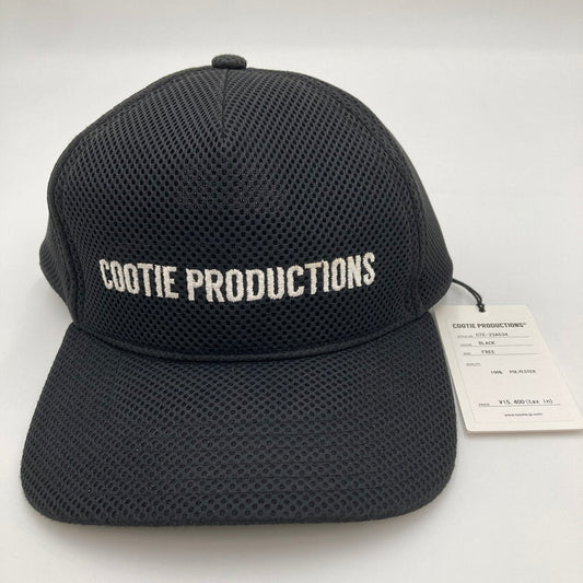 【現状渡し品】【メンズ】 COOTIE クーティー CTE-23A534 23AW PUFF MESH 5 PANEL CAP キャップ 帽子 185-250217-OR-02-iwa サイズ：フリーサイズ カラー：ブラック系 万代Net店