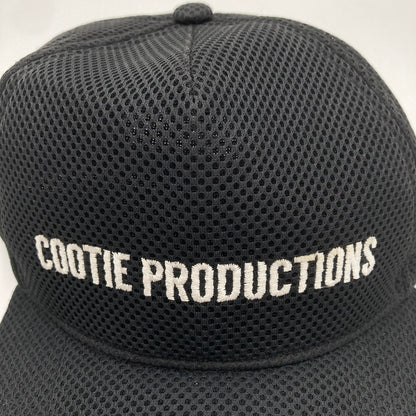 【現状渡し品】【メンズ】 COOTIE クーティー CTE-23A534 23AW PUFF MESH 5 PANEL CAP キャップ 帽子 185-250217-OR-02-iwa サイズ：フリーサイズ カラー：ブラック系 万代Net店