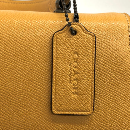 【中古品】【レディース】 COACH コーチ 2WAY BAG B2057-76618 ショルダーバッグ ハンドバッグ レザー バッグ 鞄 180-250227-rs-01-fur カラー：マスタード・イエロー系 万代Net店