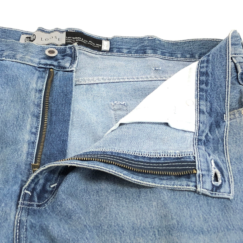 【中古品】【メンズ】 LEVI'S リーバイス SILVERTAB LOOSE FIT DENIM PANTS シルバータブ ルーズフィット デニムパンツ Gパン ジーンズ ボトムス 157-260608-rs-09-fur サイズ：W38 L30 カラー：インディゴ 万代Net店