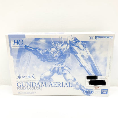 【中古美品】 HG 1/144 ガンダムエアリアル クリアカラー ガンダムベース限定 水星の魔女 058-260914-mo-13-fur 万代Net店