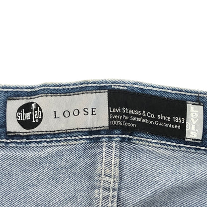 【中古品】【メンズ】 LEVI'S リーバイス SILVERTAB LOOSE FIT DENIM PANTS シルバータブ ルーズフィット デニムパンツ Gパン ジーンズ ボトムス 157-260608-rs-09-fur サイズ：W38 L30 カラー：インディゴ 万代Net店