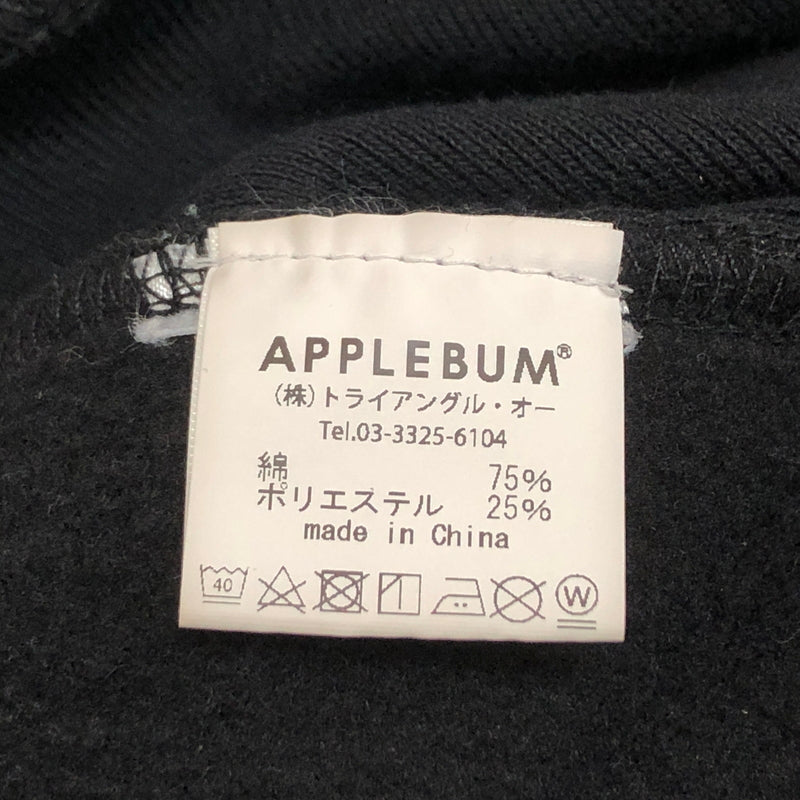 【中古品】【メンズ】 APPLEBUM アップルバム "ASM" SWEAT PARKA フーディ パーカー 長袖 トップス 142-260608-rs-10-fur サイズ：XL カラー：ブラック 万代Net店