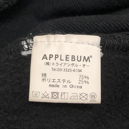 【中古品】【メンズ】 APPLEBUM アップルバム "ASM" SWEAT PARKA フーディ パーカー 長袖 トップス 142-260608-rs-10-fur サイズ：XL カラー：ブラック 万代Net店