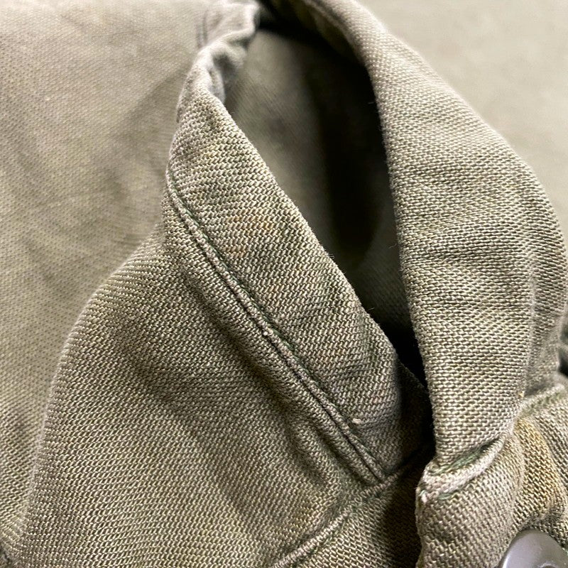【中古品】【メンズ】 U.S.ARMY アメリカ陸軍 8405-781-8947 MILITARY SHIRT ミリタリー シャツ トップス 146-260620-kh-04-izu サイズ：15 1/2×33 カラー：カーキ 万代Net店