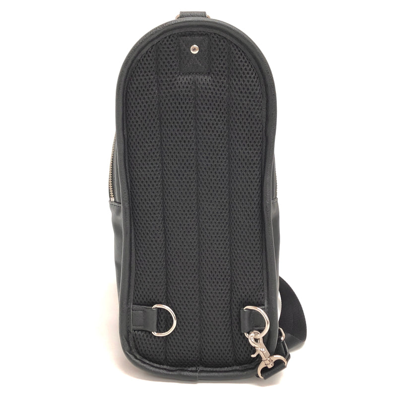 【中古品】【メンズ/レディース】 BEAMS HEART ビームスハート ONE-SHOULDER BAG 42-61-0233-201 ワンショルダーバッグ ボディバッグ 鞄 188-260609-rs-01-fur カラー：ブラック 万代Net店
