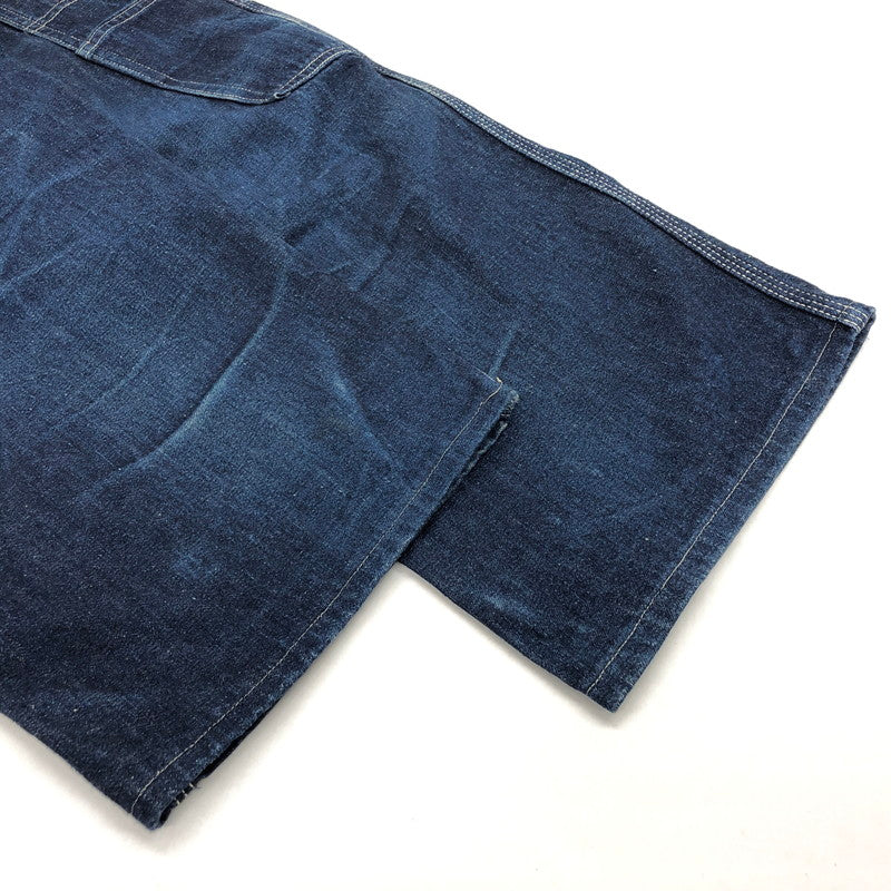 【現状渡し品】【メンズ】 WAREHOUSE ウエアハウス DENIM PAINTER PANTS デニム ペインターパンツ Gパン ジーンズ ボトムス アメカジ系 156-250227-rs-04-fur サイズ：30 カラー：インディゴ 万代Net店