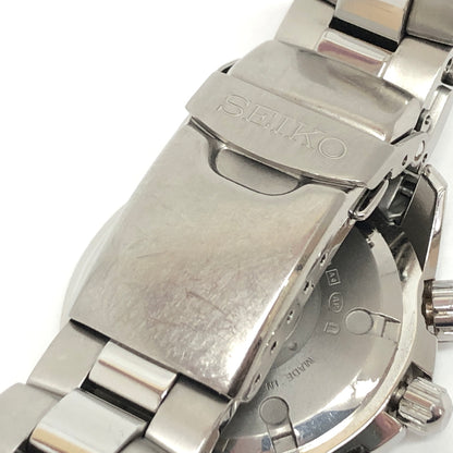 【現状渡し品】【メンズ/レディース】 SEIKO セイコー CHRONOGRAPH 7T92-0DJ0 クロノグラフ アナログ ウォッチ 腕時計 197-260609-rs-02-fur カラー：シルバー/ブラック 万代Net店