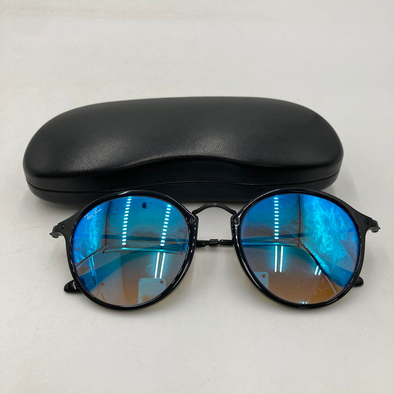 【中古品】【メンズ】 RB2447-F 901 ROUND FLECK サングラス 203-251218-SY-08-iwa カラー：ブラック 万代Net店