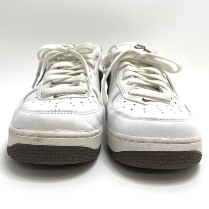 【現状渡し品】【メンズ】 NIKE ナイキ AIR FORCE 1 LOW RETRO COLOR OF THE MONTH WHITE CHOCOLAT DM0576-100 エアフォース スニーカー シューズ 靴 160-260609-rs-03-fur サイズ：27.0cm US9 カラー：ホワイト/チョコレート 万代Net店