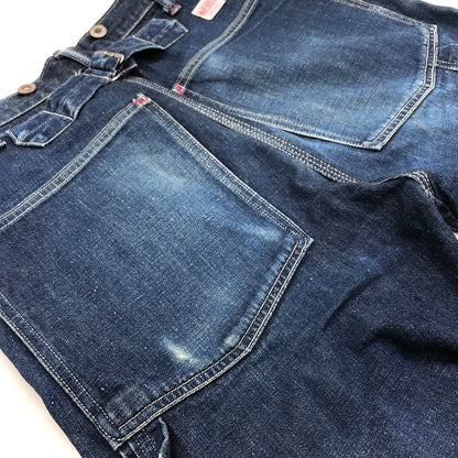 【現状渡し品】【メンズ】 WAREHOUSE ウエアハウス DENIM PAINTER PANTS デニム ペインターパンツ Gパン ジーンズ ボトムス アメカジ系 156-250227-rs-04-fur サイズ：30 カラー：インディゴ 万代Net店