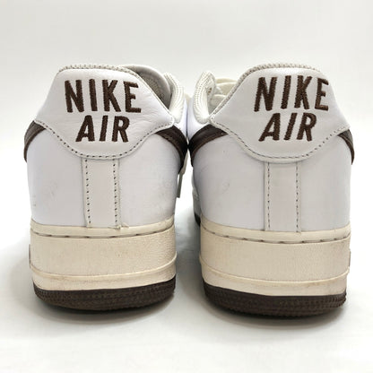 【現状渡し品】【メンズ】 NIKE ナイキ AIR FORCE 1 LOW RETRO COLOR OF THE MONTH WHITE CHOCOLAT DM0576-100 エアフォース スニーカー シューズ 靴 160-260609-rs-03-fur サイズ：27.0cm US9 カラー：ホワイト/チョコレート 万代Net店