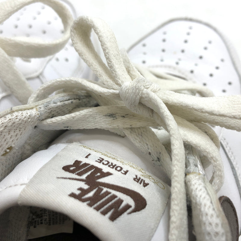 【現状渡し品】【メンズ】 NIKE ナイキ AIR FORCE 1 LOW RETRO COLOR OF THE MONTH WHITE CHOCOLAT DM0576-100 エアフォース スニーカー シューズ 靴 160-260609-rs-03-fur サイズ：27.0cm US9 カラー：ホワイト/チョコレート 万代Net店