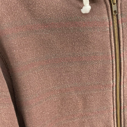 【中古品】【メンズ】 XLARGE エクストララージ ジップパーカー 142-260307-WA-09-iwa サイズ：M カラー：ブラウン系 万代Net店