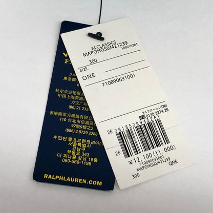 【中古美品】【メンズ/レディース】 POLO RALPH LAUREN ポロ・ラルフローレン Embroidered Flat Cap エンブロイダード ベースボール キャップ 帽子 185-260609-rs-04-fur サイズ：ONE SIZE(58cm) カラー：グリーン 万代Net店
