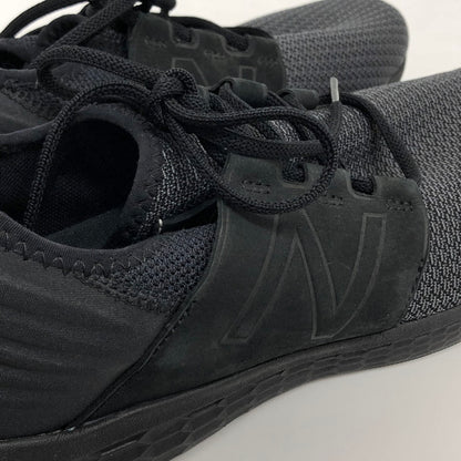【中古品】【メンズ】 NEW BALANCE ニューバランス Fresh Foam Cruz v2 Nubuck MCRUZNB2 フレッシュ フォーム クルーズ ヌバック シューズ スニーカー 靴 163-260312-rs-07-fur サイズ：28.0cm US10 カラー：ブラック 万代Net店