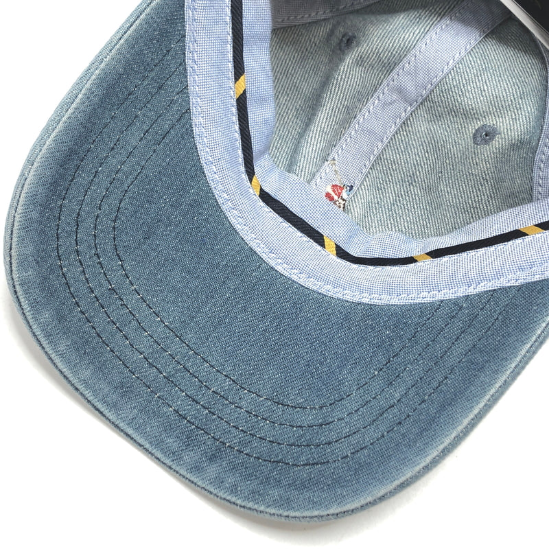 【中古品】【メンズ/レディース】 POLO RALPH LAUREN ポロ・ラルフローレン PONY EMBROIDERY CAP キャップ 帽子 185-260609-rs-07-fur サイズ：ONE SIZE(59cm) カラー：ライトインディゴ 万代Net店