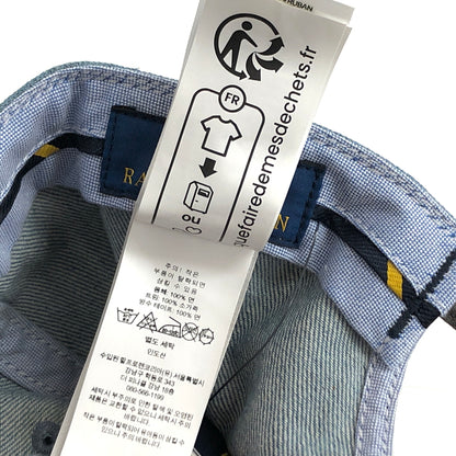 【中古品】【メンズ/レディース】 POLO RALPH LAUREN ポロ・ラルフローレン PONY EMBROIDERY CAP キャップ 帽子 185-260609-rs-07-fur サイズ：ONE SIZE(59cm) カラー：ライトインディゴ 万代Net店