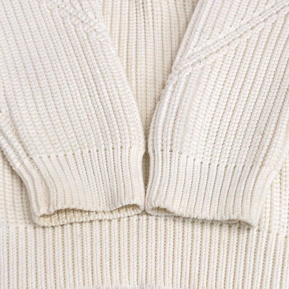 【中古品】【メンズ】 Y-3 ワイスリー GK4800 1IM001 ハーフジップ ニット セーター 長袖 トップス スポーツ系 148-251007-rs-01-fur サイズ：M カラー：ホワイト 万代Net店