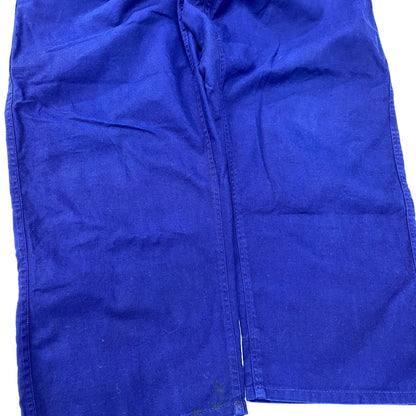 【中古品】【メンズ】 EURO VINTAGE ユーロヴィンテージ EURO WORK PANTS ユーロ ワーク パンツ 157-260110-kh-05-izu サイズ：54 カラー：ブルー 万代Net店
