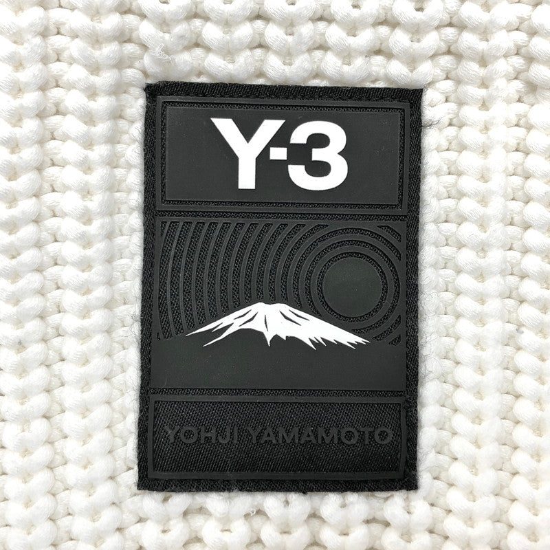 【中古品】【メンズ】 Y-3 ワイスリー GK4800 1IM001 ハーフジップ ニット セーター 長袖 トップス スポーツ系 148-251007-rs-01-fur サイズ：M カラー：ホワイト 万代Net店