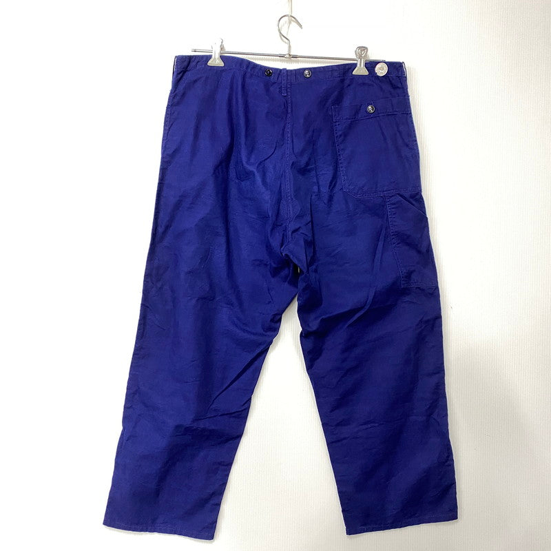【中古品】【メンズ】 EURO VINTAGE ユーロヴィンテージ EURO WORK PANTS ユーロ ワーク パンツ 157-260110-kh-05-izu サイズ：54 カラー：ブルー 万代Net店