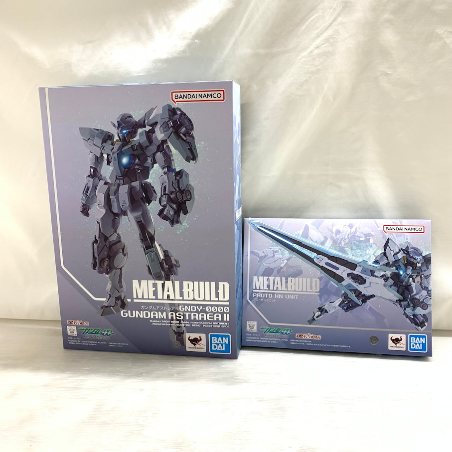 【未使用品】 METAL BUILD/ガンダムアストレアII＋プロトザンユニットセット 056-260710-MS-01-min 万代Net店