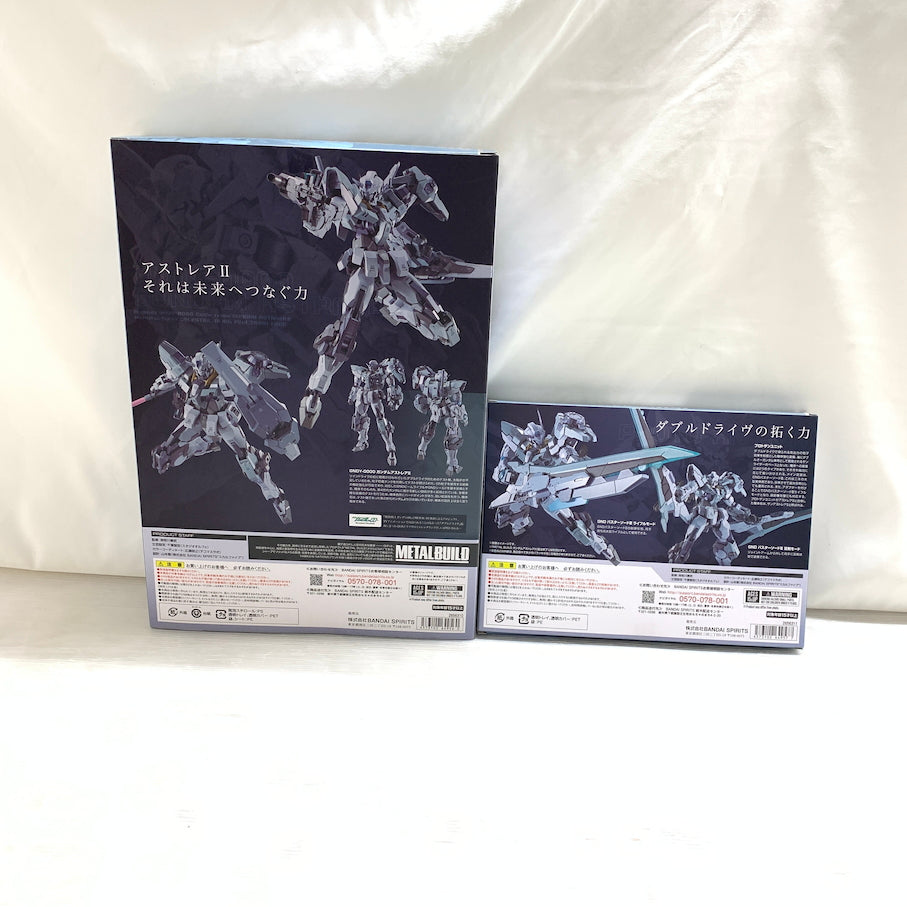 【未使用品】 METAL BUILD/ガンダムアストレアII＋プロトザンユニットセット 056-260710-MS-01-min 万代Net店