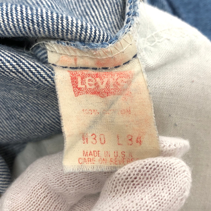 【現状渡し品】【メンズ】 LEVI'S リーバイス 90S 505 DENIM PANTS デニムパンツ 刻印575 オレンジタブ Gパン ジーンズ ボトムス 157-260609-rs-09-fur サイズ：Ｗ30 Ｌ34 カラー：インディゴ 万代Net店