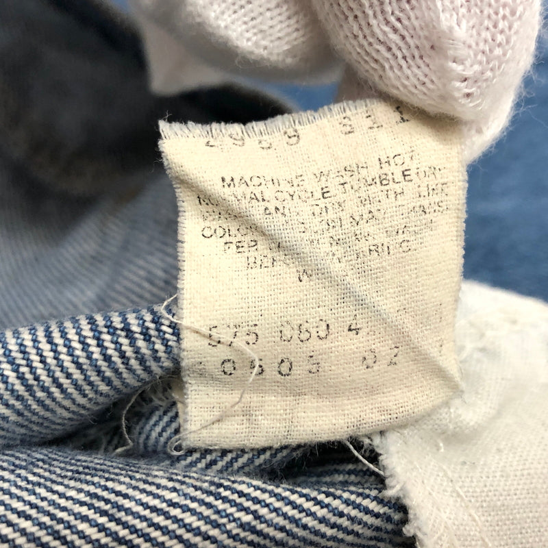【現状渡し品】【メンズ】 LEVI'S リーバイス 90S 505 DENIM PANTS デニムパンツ 刻印575 オレンジタブ Gパン ジーンズ ボトムス 157-260609-rs-09-fur サイズ：Ｗ30 Ｌ34 カラー：インディゴ 万代Net店
