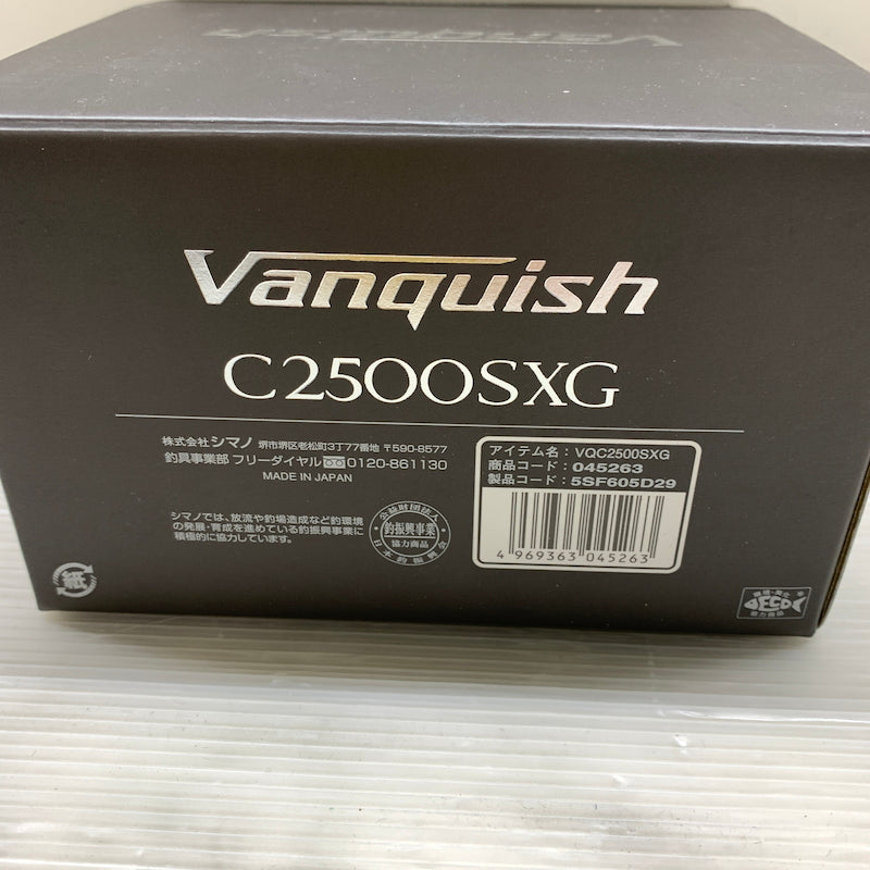 【現状渡し品】 シマノ/23ヴァンキッシュ C2500SXG 134-260515-MS-02-min 万代Net店
