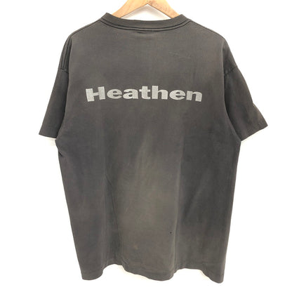 【現状渡し品】【メンズ】 SAINT MICHAEL セントマイケル DEAD SS TEE SM-YS8-0000-004 Tシャツ 半袖 トップス ダメージ加工 140-251007-rs-03-fur サイズ：M カラー：チャコール系 万代Net店