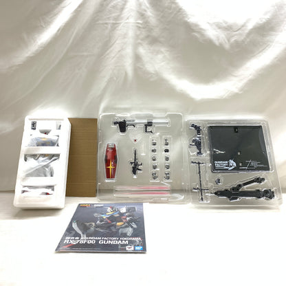 【現状渡し品】 超合金 超合金×GUNDAM FACTORY YOKOHAMA RX-78F00 GUNDAM 「機動戦士ガンダム」 GUNDAM FACTORY YOKOHAMA＆プレミアムバンダイ限定 056-260710-MS-02-min 万代Net店