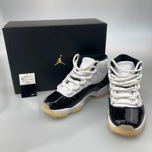 【中古美品】【メンズ】 NIKE ナイキ CT8012-170 AIR JORDAN 11 RETRO Gratitude 160-251201-WA-01-iwa サイズ：27.5cm カラー：WHITE/METALLIC GOLD-BLACK 万代Net店