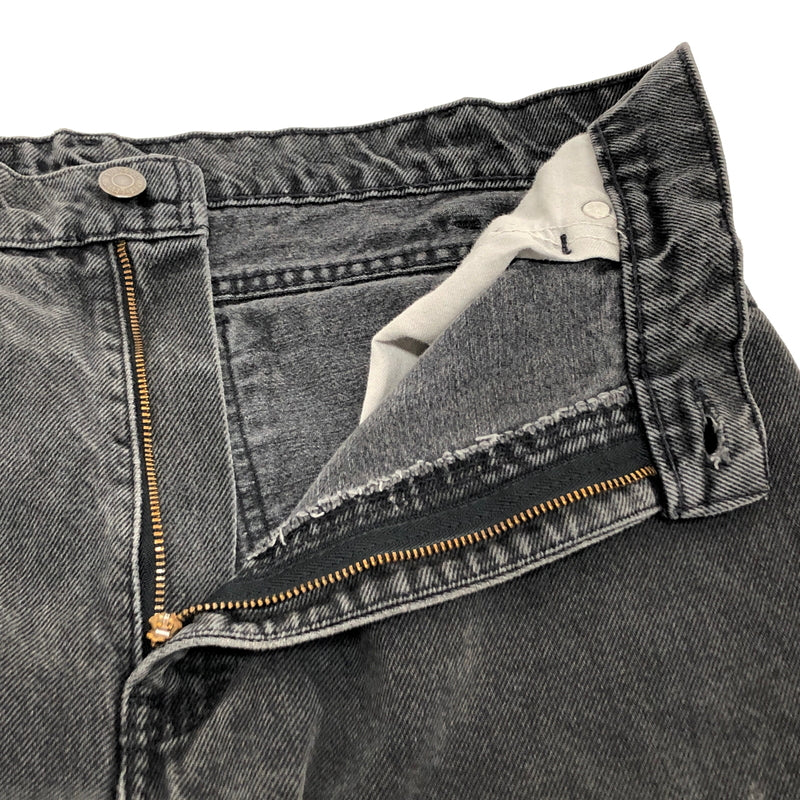 【中古品】【メンズ】 LEVI'S リーバイス 550 BLACK DENIM PANTS ブラックデニムパンツ 刻印522 USA製 Gパン ジーンズボトムス 157-260609-rs-08-fur サイズ：W34 L32 カラー：ブラックデニム 万代Net店