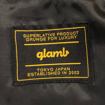 【ジャンク品】【メンズ】 glamb グラム MARLON RIDERS JACKET GB16WT/JKT10 マーロンライダースジャケット 羊革 レザー アウター 142-250228-rs-02-fur サイズ：1 万代Net店