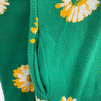 【中古品】【メンズ】 PATINA VINTAGE 花柄カーディガン 147-260308-WA-03-iwa サイズ：M カラー：グリーン 万代Net店