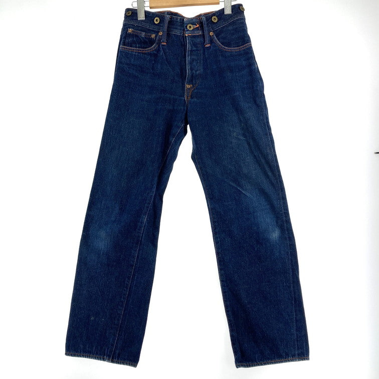 【中古品】【メンズ】 WAREHOUSE ウエアハウス × Lee リー ジーンズ デニムパンツ 95942 シンチバック  156-250218-OR-02-iwa サイズ：29 カラー：ネイビー系 万代Net店