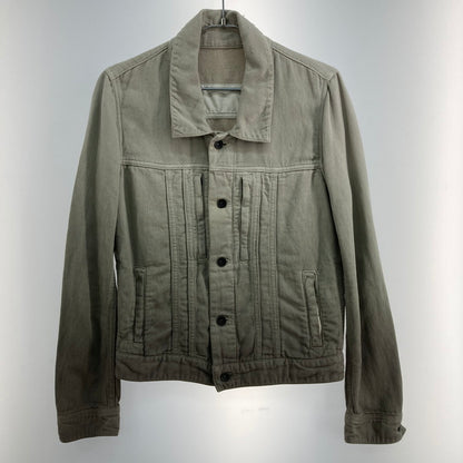 【中古品】【メンズ】 Wizzard ウィザード L/S JKT デニムジャケット 140-260308-WA-04-iwa サイズ：2 カラー：ベージュ系 万代Net店