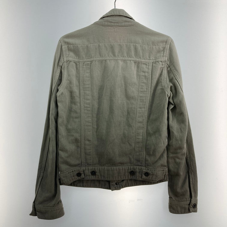 【中古品】【メンズ】 Wizzard ウィザード L/S JKT デニムジャケット 140-260308-WA-04-iwa サイズ：2 カラー：ベージュ系 万代Net店