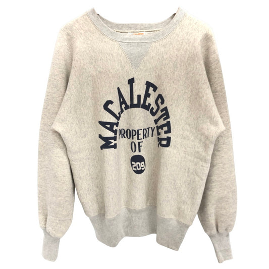 【中古品】【メンズ】 Champion チャンピオン C3-U037 REVERSE WEAVE 1stパテントモデル クルーネック スウェット トレーナー 長袖 トップス 145-251008-rs-01-fur サイズ：M カラー：グレー系 万代Net店