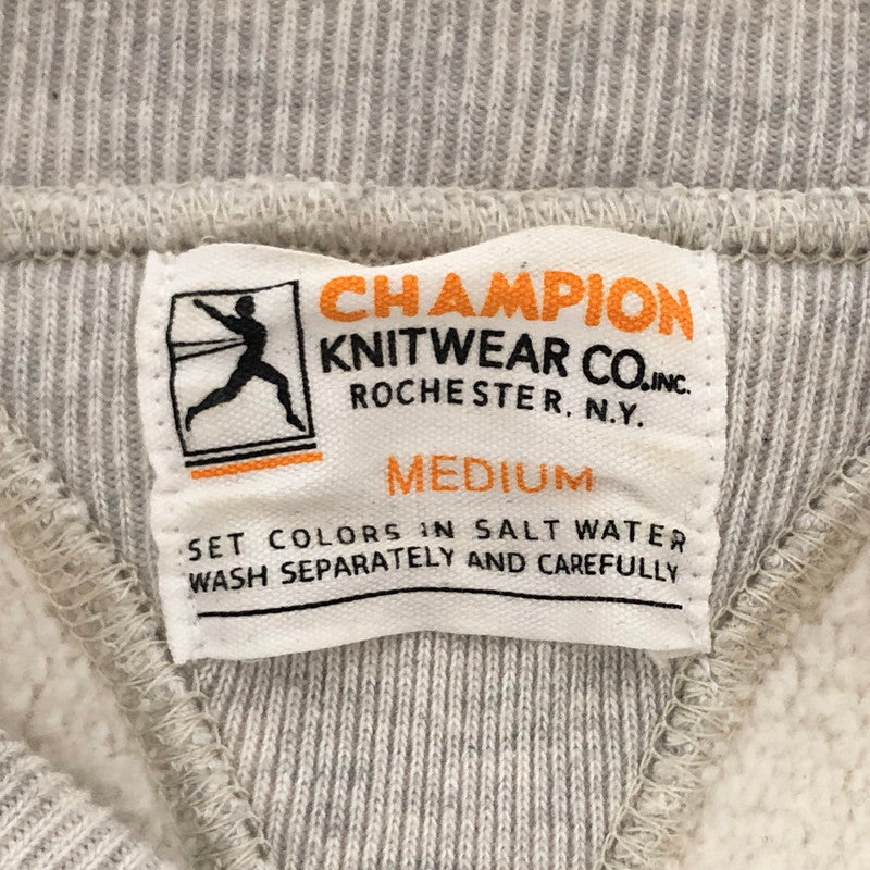 【中古品】【メンズ】 Champion チャンピオン C3-U037 REVERSE WEAVE 1stパテントモデル クルーネック スウェット トレーナー 長袖 トップス 145-251008-rs-01-fur サイズ：M カラー：グレー系 万代Net店