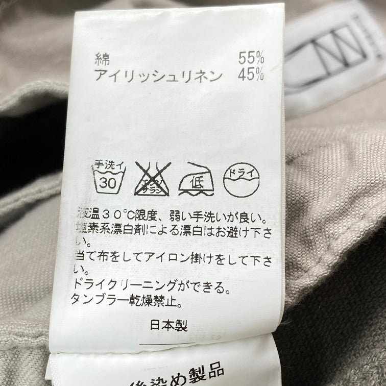 【中古品】【メンズ】 Wizzard ウィザード L/S JKT デニムジャケット 140-260308-WA-04-iwa サイズ：2 カラー：ベージュ系 万代Net店