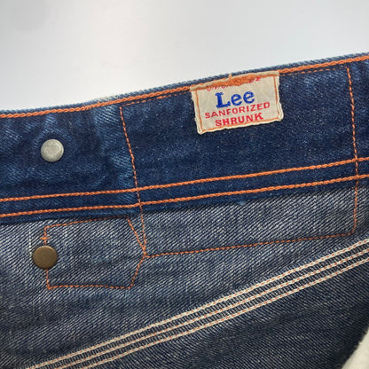 【中古品】【メンズ】 WAREHOUSE ウエアハウス × Lee リー ジーンズ デニムパンツ 95942 シンチバック  156-250218-OR-02-iwa サイズ：29 カラー：ネイビー系 万代Net店