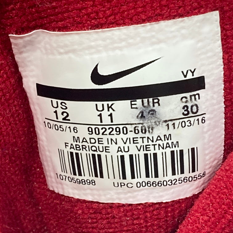 【中古品】【メンズ】 NIKE ナイキ SUPREME × NIKE 902290-600 AIR MORE UPTEMPO WHITE RED 本体のみ（箱なし） 160-251201-WA-02-iwa サイズ：30cm カラー：レッド ホワイト 万代Net店