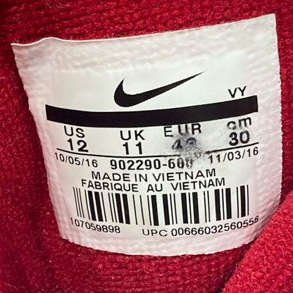 【中古品】【メンズ】 NIKE ナイキ SUPREME × NIKE 902290-600 AIR MORE UPTEMPO WHITE RED 本体のみ（箱なし） 160-251201-WA-02-iwa サイズ：30cm カラー：レッド ホワイト 万代Net店